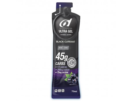 6D Ultra Gel BLACKCURRANT + Caffeine 70ml