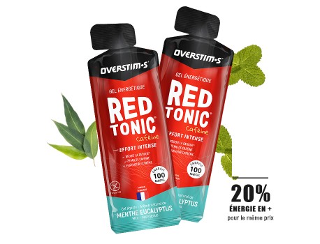 Overstim's Gel RED TONIC Menthe Eucalyptus