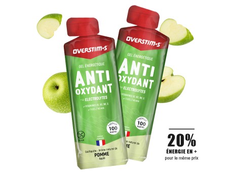 Overstim's Gel Antioxydant Pomme Verte