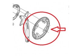 Shimano Plateau 48d (For ChainGuard) FC-T521 3x10v.