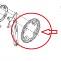 Shimano Plateau 48d (For ChainGuard) FC-T521 3x10v.